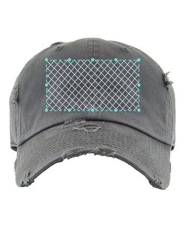 Embroidered Distressed Dad Hats - Constantly Create Shop